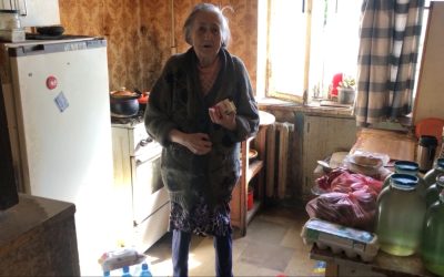 Help to a woman from Krasnohorivka