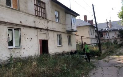 Water to the frontline town of Krasnohorivka