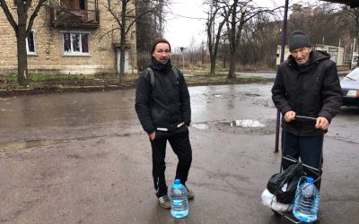 Water to people from basements