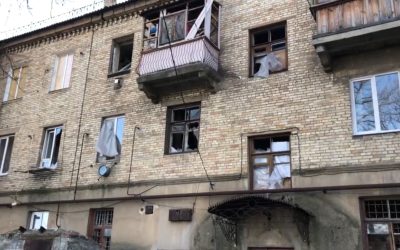 Water to Krasnohorivka during assault of the town