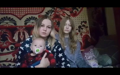 Refugees from Selidove