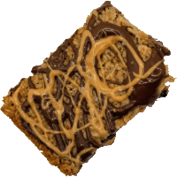 A brownie from Kind House Ukraine Bakery.