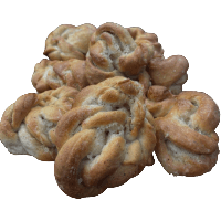 Cardamom buns from Kind House Ukraine Bakery.