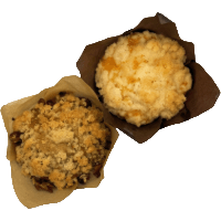Muffins from Kind House Ukraine Bakery.