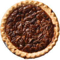 A pecan pie from Kind House Ukraine Bakery.