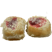 Strawberry kolaches from Kind House Ukraine Bakery.